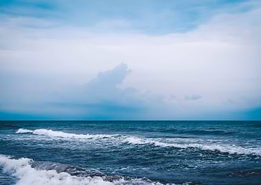 Waves off of the Atlantic