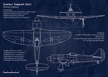 Hawker Tempest MkII RAF