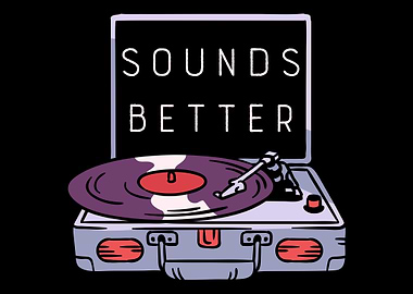 Vinyl Sound Turntable