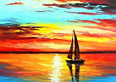 Sailboat Sunset