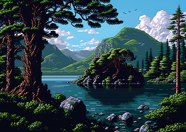 16bit Lakes of Killarney