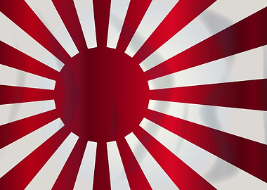 Japanese Rising Sun Flag