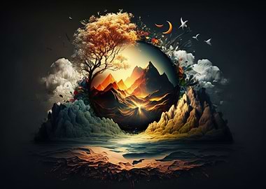 Nature circle of life