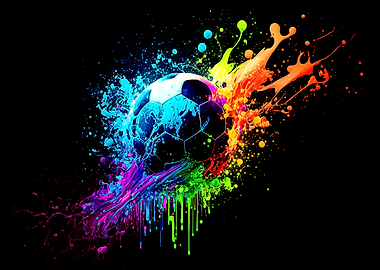Soccer Colorful
