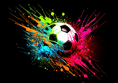 Soccer Colorful