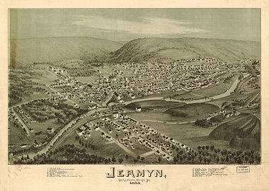 Jermyn Pennsylvania 1889