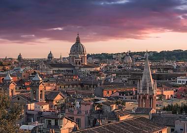 Last Light On Rome