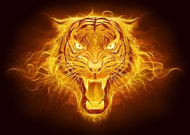 Tiger Anoimal Fire