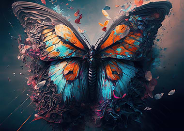 Colorful butterfly