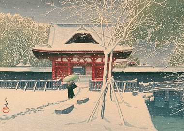 Kawase Hasui Shiba Park