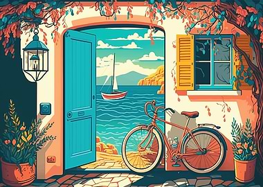 front door of house yard