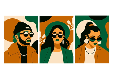 Trendy Fashion Portraits