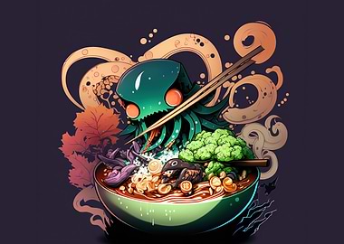 Octopus Ramen