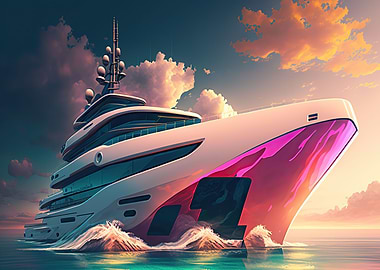 Yacht Sunset