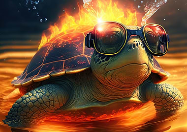 Turtle fire