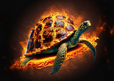 Turtle fire