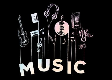 Music Balloon Guitar