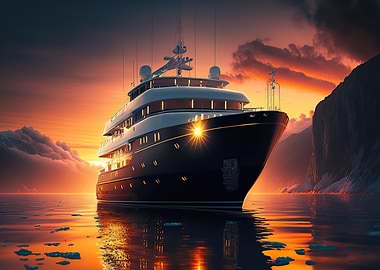 Yacht Sunset