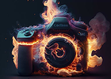 Camera fire
