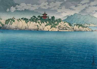 Benten Island at Tomonotsu