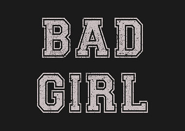 Bad Girl Distressed