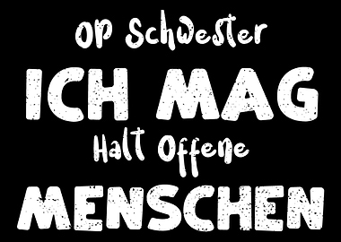 OP Schwester Ich Mag Halt