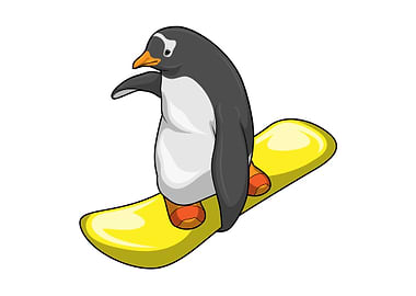 Penguin Snowboard Sports