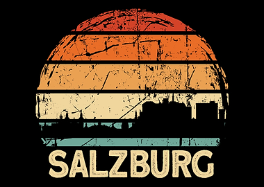 Salzburg Skyline Austria