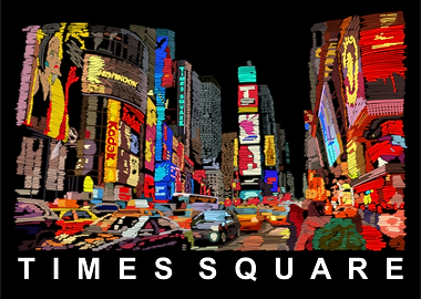 Cyberpunk Times Square