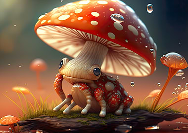 Mushroom Ladybug