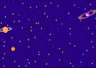 Stars planets galaxies sky