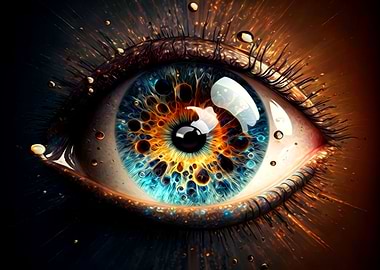 Colorful Eye
