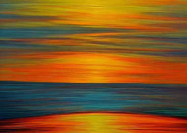 Abstract depiction of sun