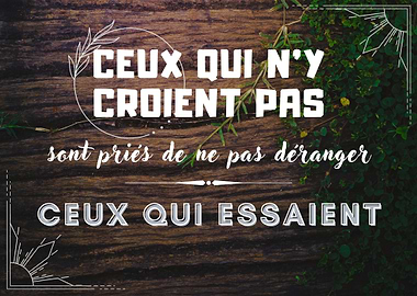 Message bienveillant