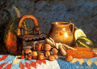 Still Life Paint Food