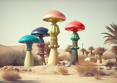 Desert Shrooms 002