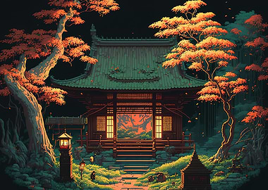 Night Japan House