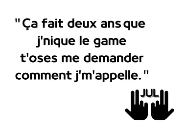 Jul punchline horizontale