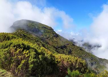 Madeira Mountain Clouds
