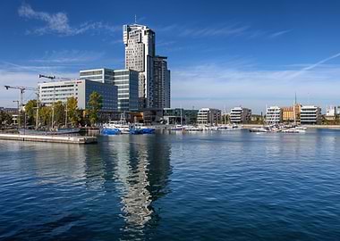 Gdynia City Skyline