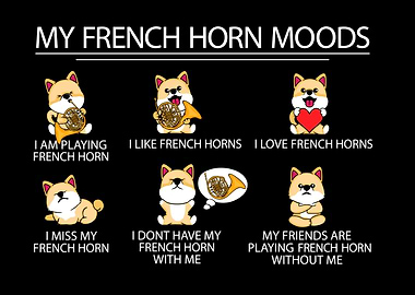 French Horn Music Kids