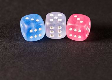 Dice for board game