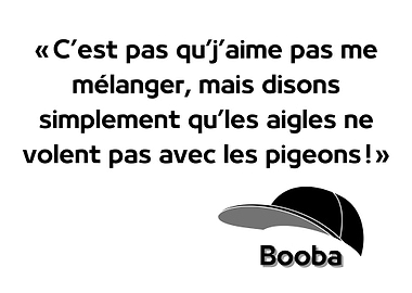 Booba Pigeons punchline