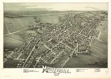 Montrose PA 1890