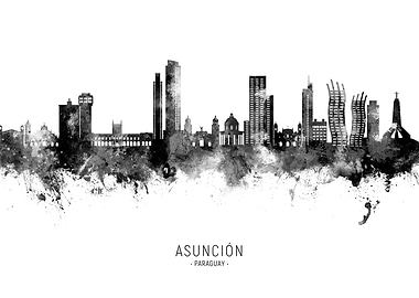 Asuncion Skyline Paraguay