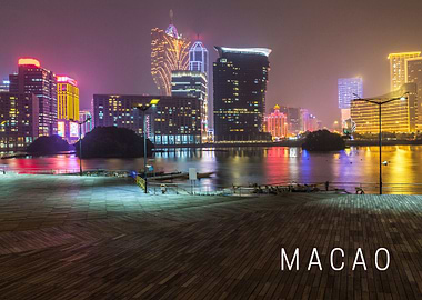 Macao Casino Skyline China