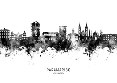 Paramaribo Skyline