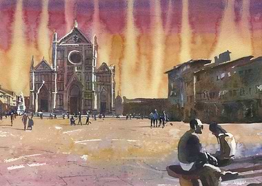 Florence Italy church art