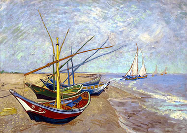 Fishing Boats on the Beach