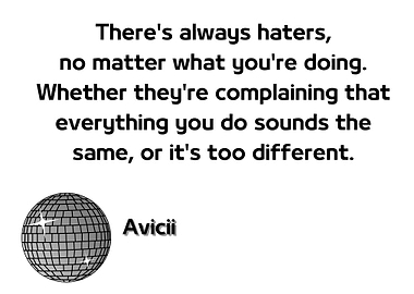 Avicii hater treatment